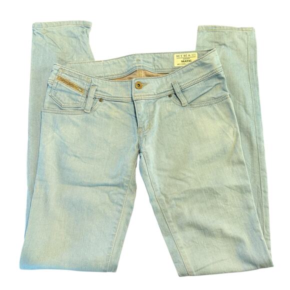 Diesel Womens jeans, Magic, light wash, stretch, low-rise, skinny, 28x34 - Picture 3 of 9
